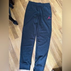 Nike Jordan Boys Dri Fit Sweats. Size Large